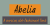 Abelia Font