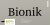 Bionik Font