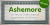 Ashemore Font