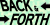 Back and Forth Font