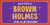 Brown Holmes Font