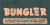 Bungler Font