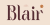 CS Blair Font