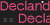 CS Decland Font