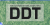 DDT Font