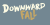 Downward Fall Font