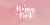 Happy Pink Font