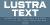 Lustra Text Font