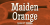 Maiden Orange Pro Font