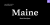 Maine Font