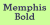 Memphis Bold Font