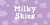 Milky Skies Font