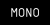 Monocle Font