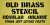 Old Brass Stencil JNL Font