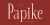 Papike Font