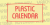 Plastic Calendar Font