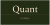 Quant Font