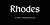 Rhodes Font