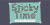 Sticky Time Font