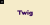 TWIG Font