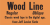 Wood Line JNL Font