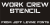 Work Crew Stencil JNL Font